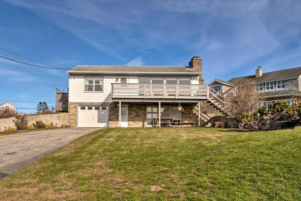 Rhode Island Oceanview Retreat Walk To Shore! 내러갠섯 외부 사진